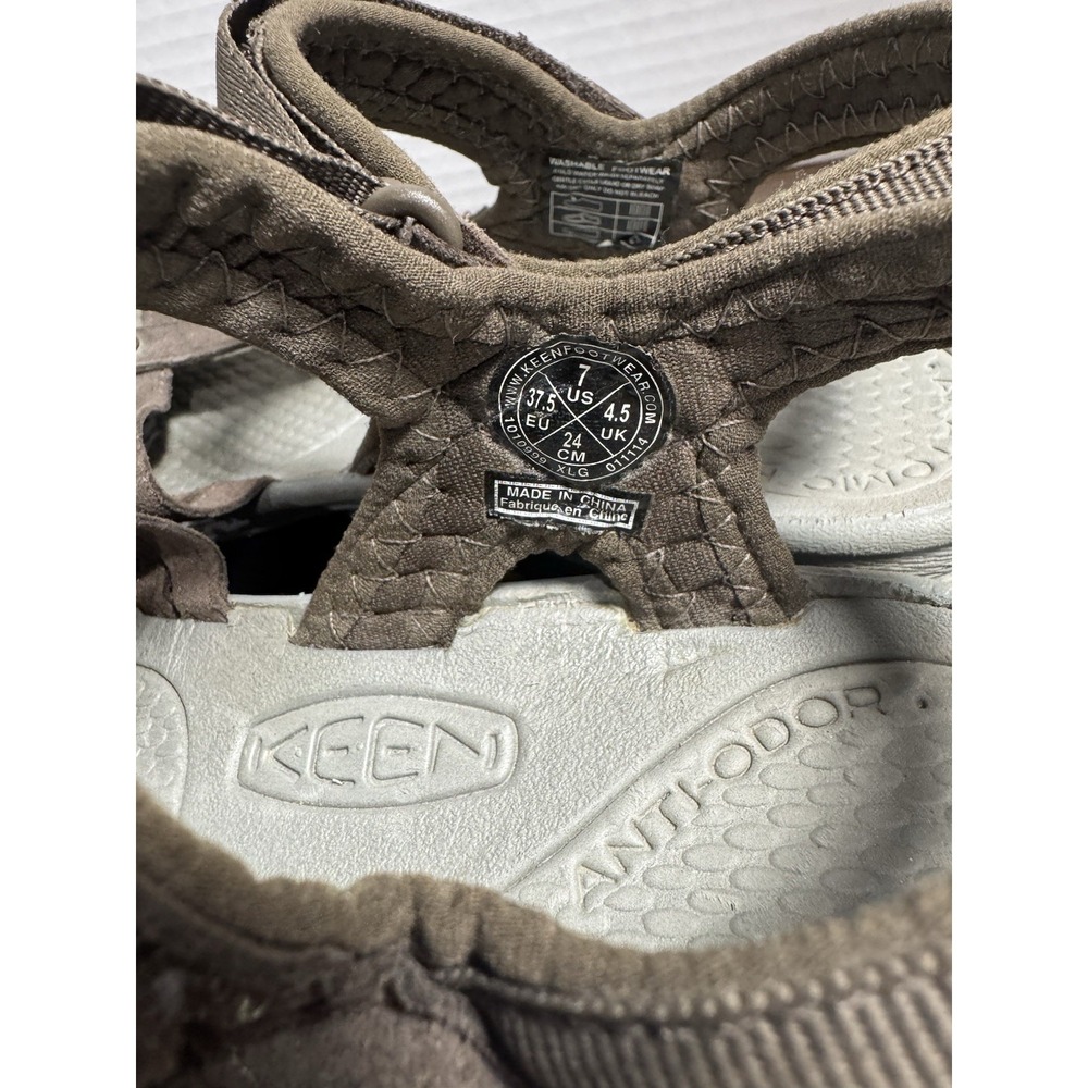 Keen Rose Casual Closed Bumper Toe Sandals Brown Women's Size US 7 - Picture 5 of 6